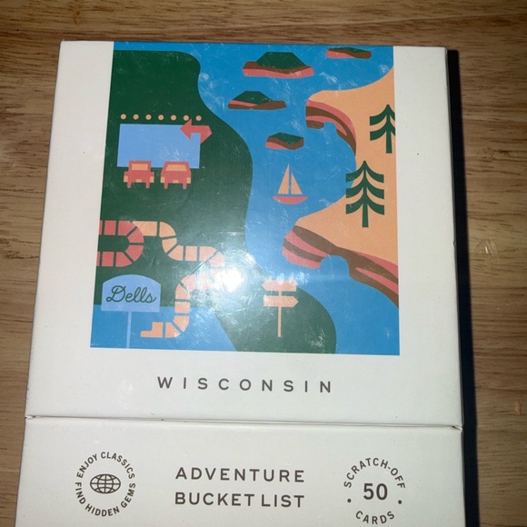Wisconsin Adventure Scratch-Off Card Game - Picture 1 of 4